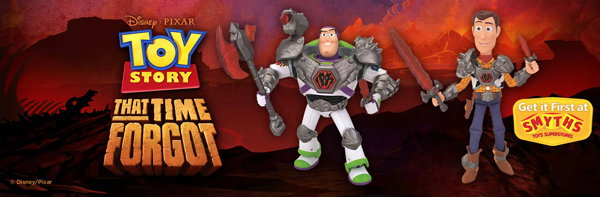 Toy Story That Time Forgot Battlesaurs Woody and Buzz Lightyear