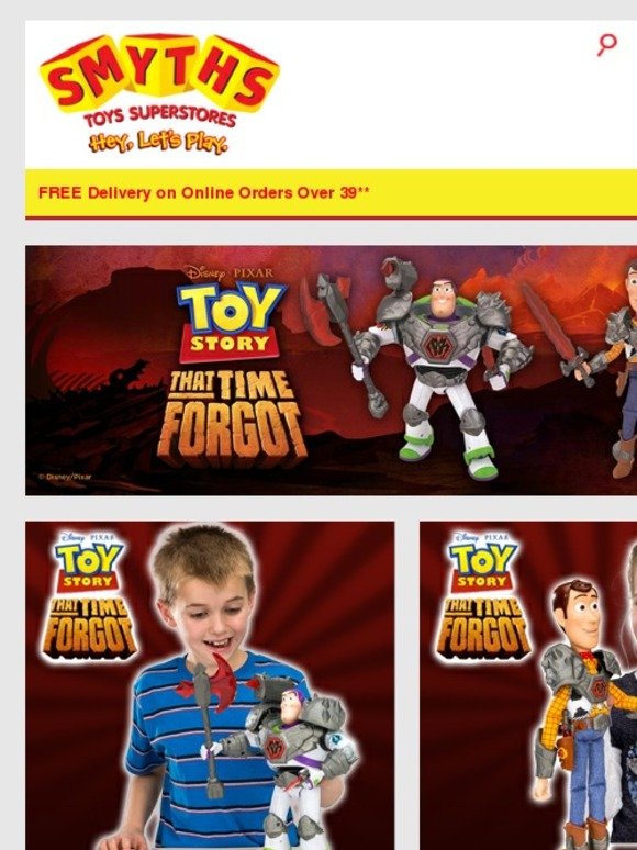 Smyths Toys HQ: Toy Story That Time Forgot, Get it First at Smyths Toys