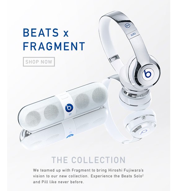 Beats by Dre: Get Yours Today: Beats X Fragment | Milled