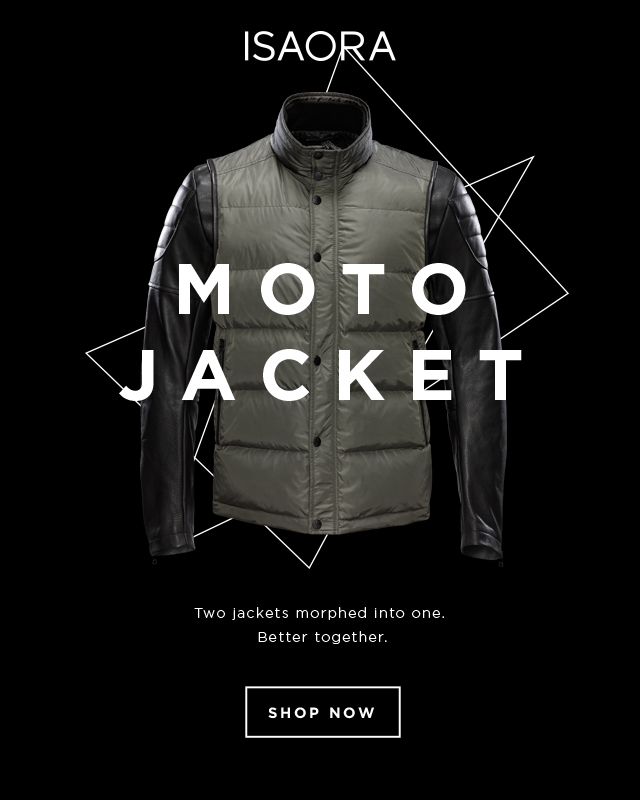 ISAORA: Two Staples in One: Meet the Moto Jacket | Milled