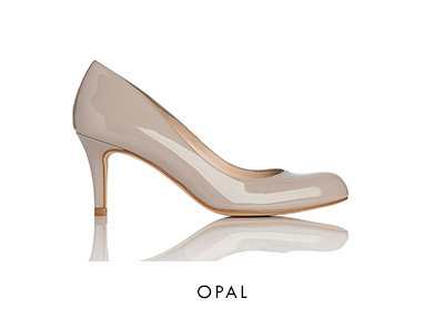 Opal Patent Leather Court