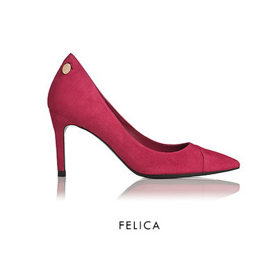 Felica Suede Point Toe Court