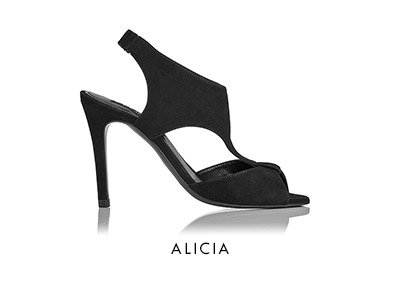 Alicia Suede Open Toe Sandal