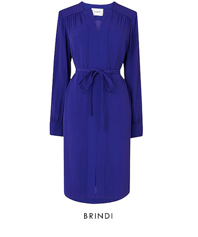 Brindi Belted Shirt Dress