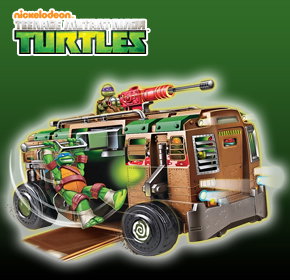 Turtles Shell Raiser Vehicle 