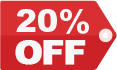 20% OFF