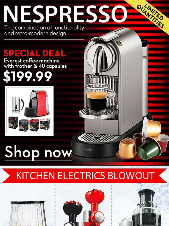 Nespresso citizen chrome 