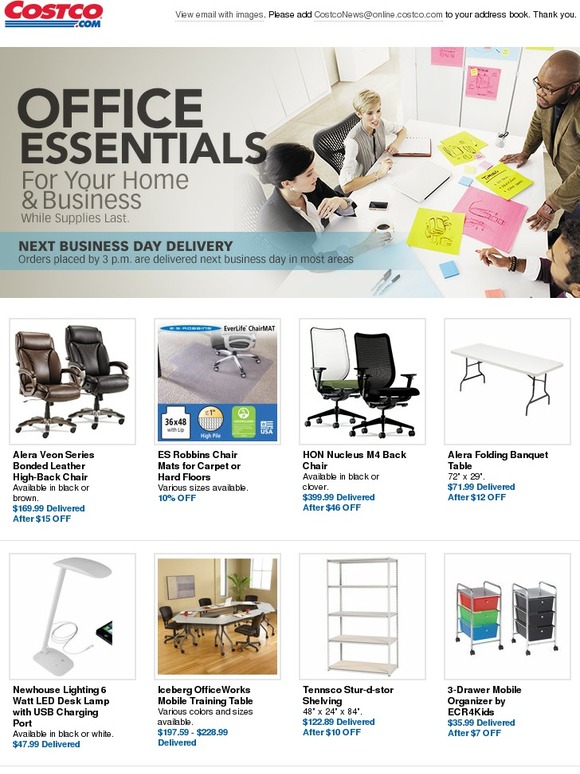 Costco Office Essentials for Your Home and Business Milled