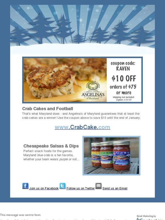 Jumbo Lump Crab Cakes - 4 Oz. Size by Angelina's of Maryland - Goldbelly