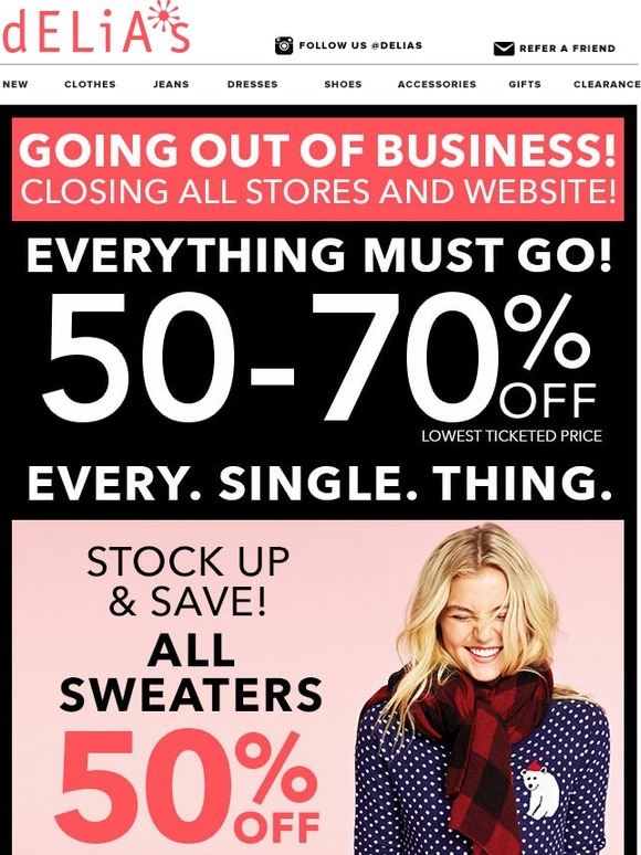 TIME'S RUNNING OUT! DON'T MISS SAVINGS!