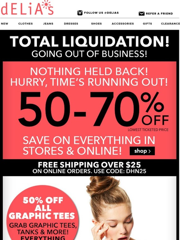 Many New Arrivals + Free Shipping Over $25