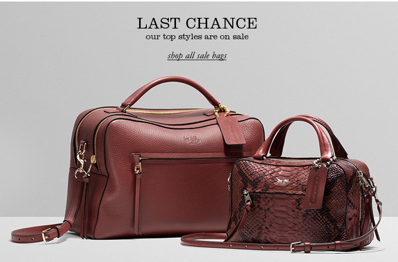 Coach: Final Days: Shop The Semi-Annual Sale Now | Milled