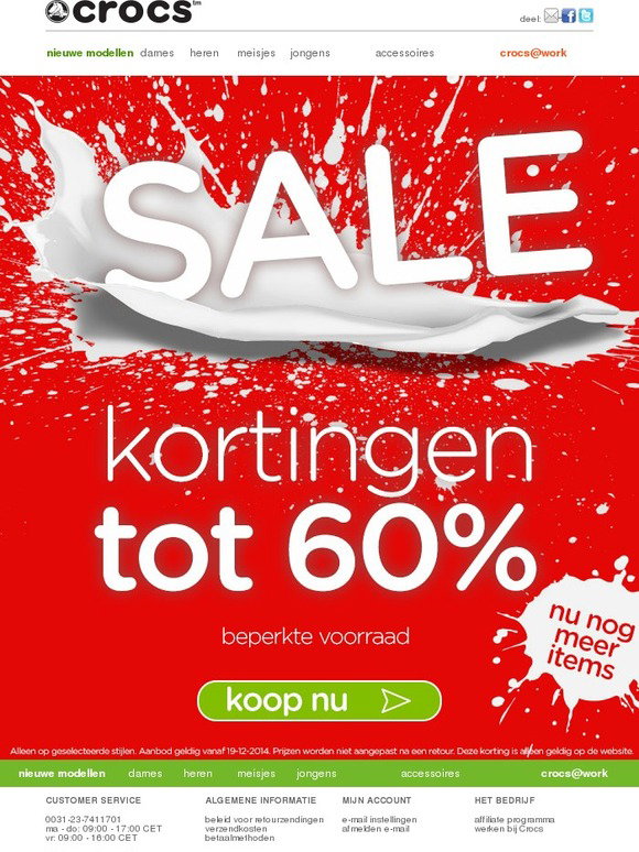 Crocs Email Newsletters: Shop Sales, Discounts, and Coupon Codes - Page 47