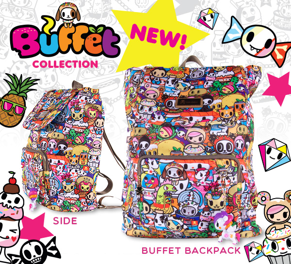 Tokodoki Buffet Backpack fashion