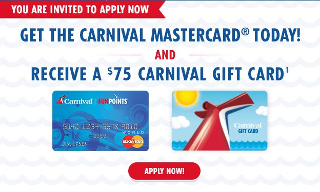 carnival cruise gift card verizon