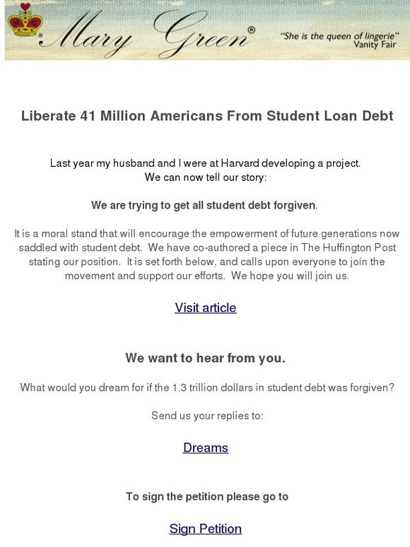 Liberate 41 Million Americans From Student Loan Debt