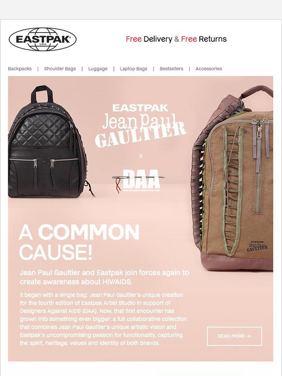 Eastpak: Haute couture for your back by 