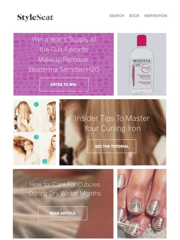 Get a year's supply of cult favorite skin care + curling iron tips from a pro!