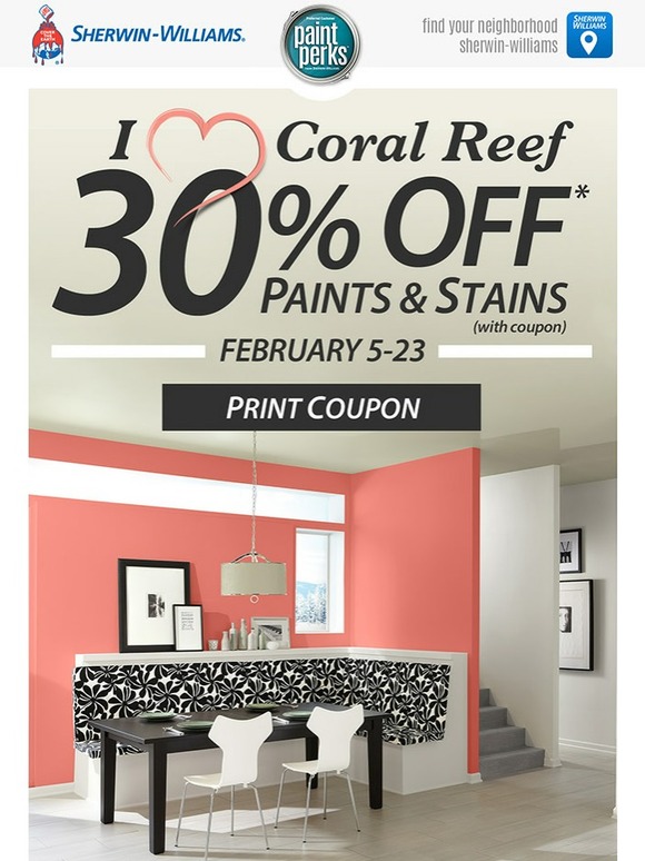 Sherwin Williams Home Color of the Year Video Inside + Coupon! Milled