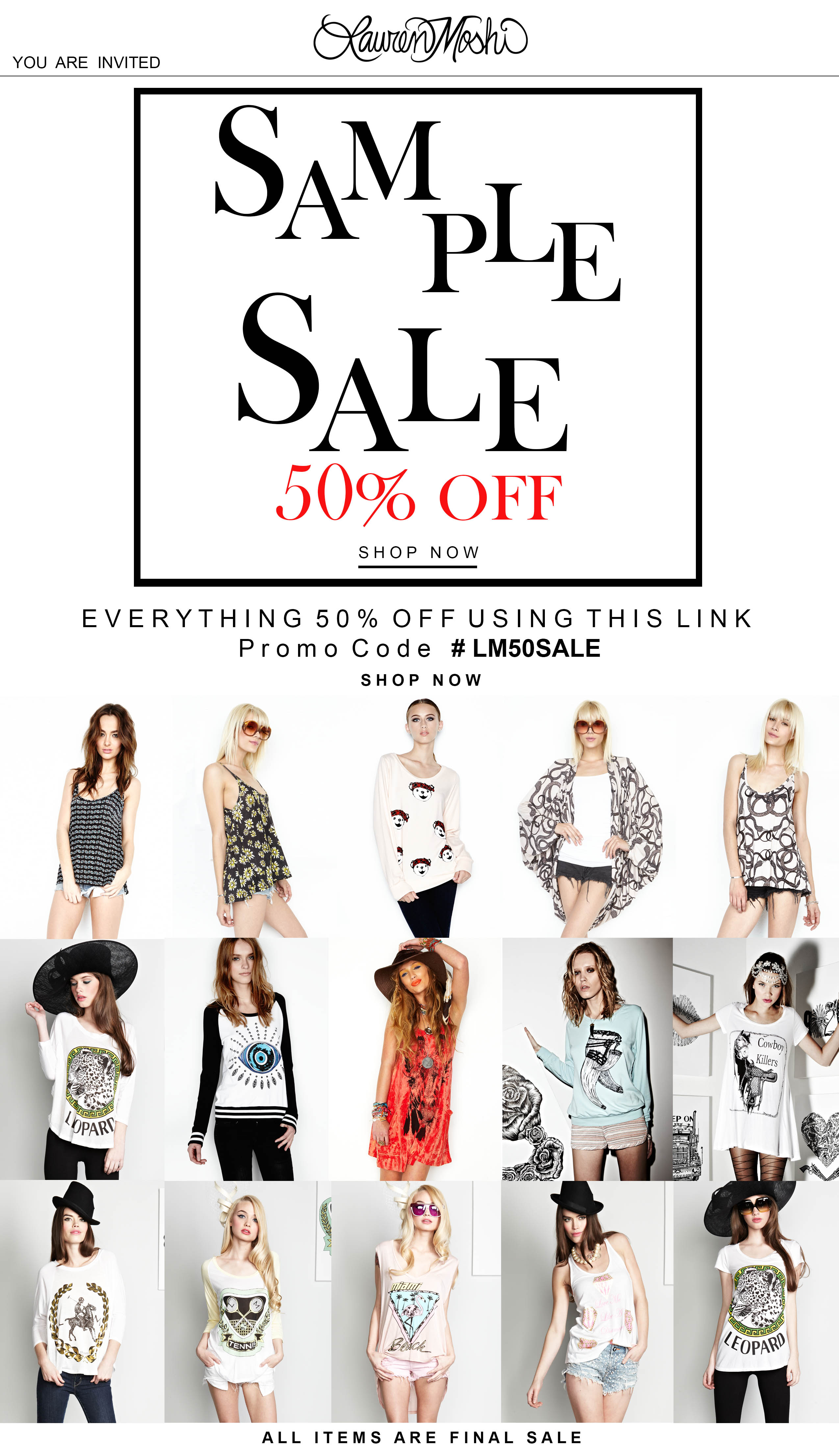 Lauren hotsell moshi sale