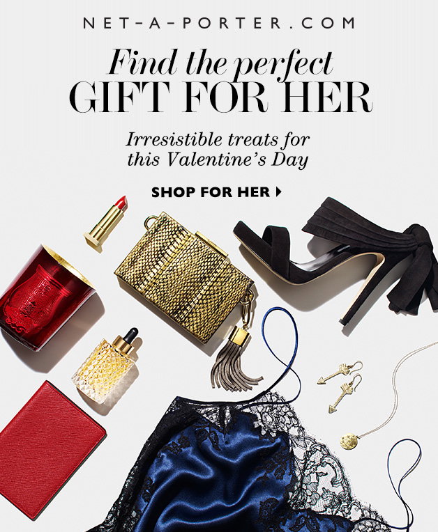 Find the perfect gift for her - Irresistible treats for this Valentine's Day. Shop for her