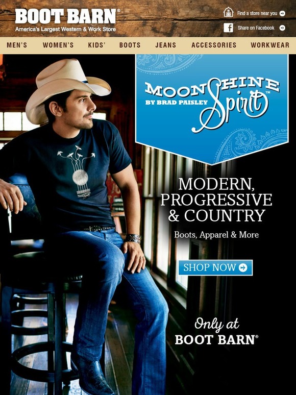 boot barn brad paisley