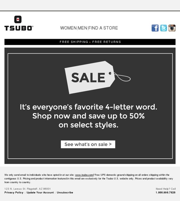 Did someone say sale?
