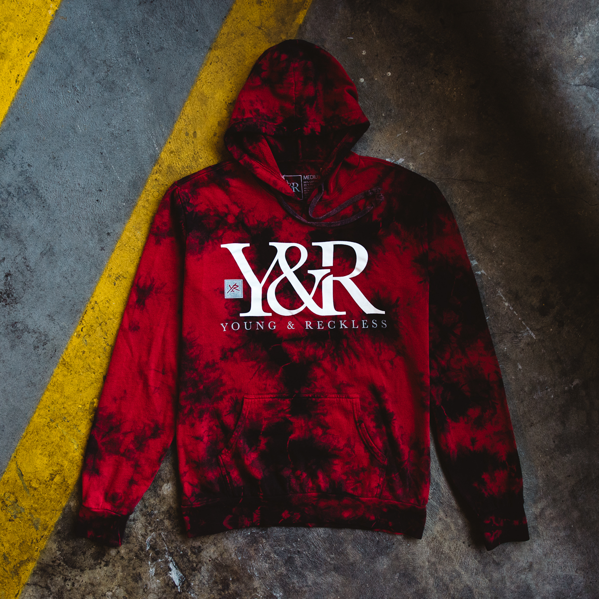 young and reckless red hoodie