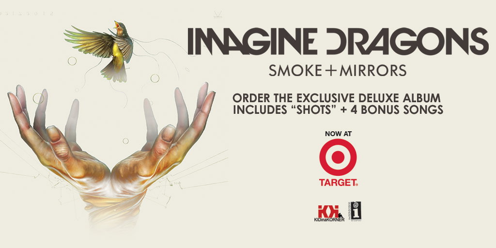 imagine dragons album cover smoke and mirrors