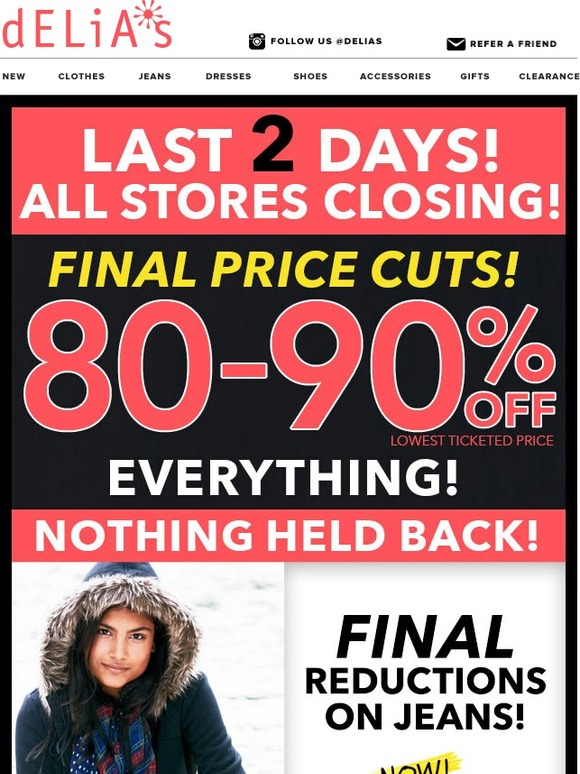 FINAL PRICE CUTS! LAST 2 DAYS!