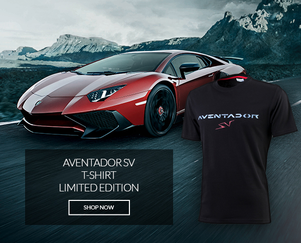 Lamborghini: Aventador SV Limited Edition: the new T-shirt exclusively  available online | Milled