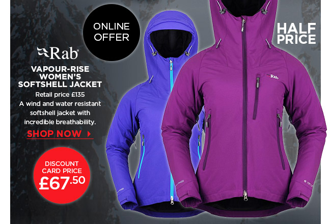 rab womens vapour rise jacket