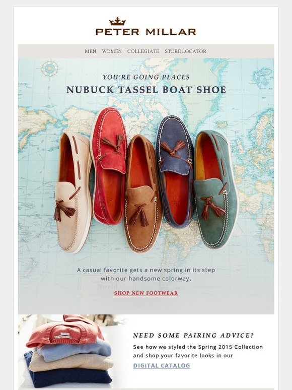 Peter Millar: Our New Favorite Boat Shoe | Milled