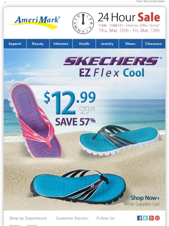 amerimark flip flops
