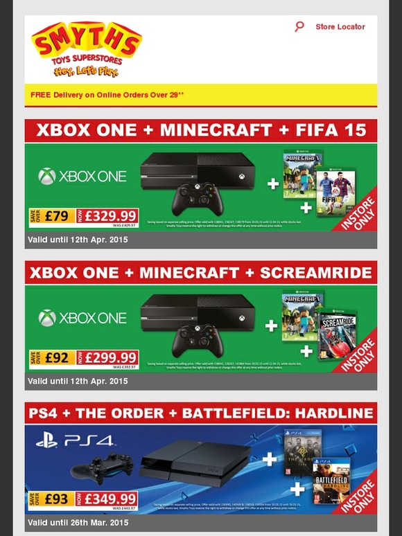 smyths xbox one x