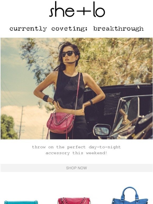 Currently Coveting: Breakthrough Bags Now Up To 25% Off!