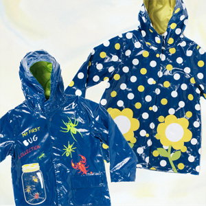 Kids’ Rain Gear Featuring Wippette