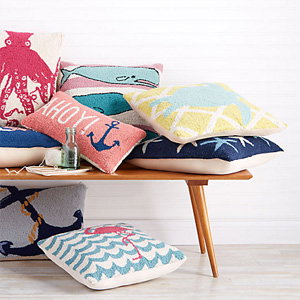 Beach-Inspired Throw Pillows