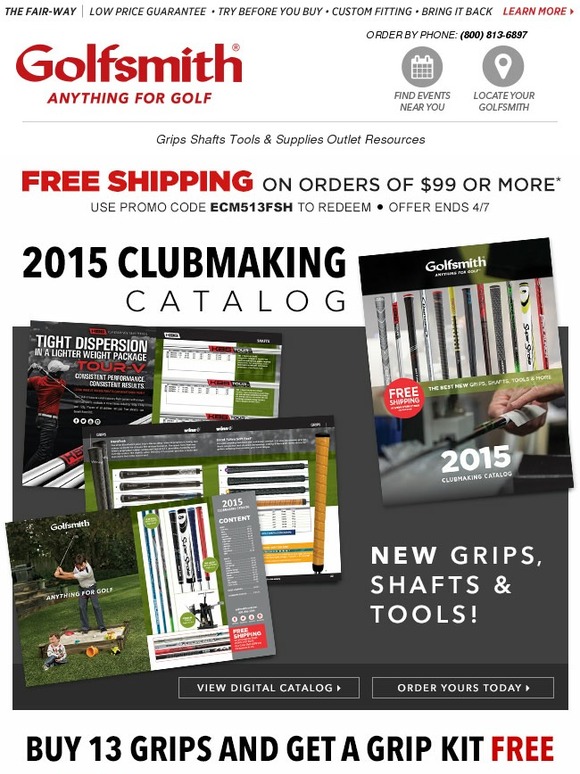 Golfsmith Shop the 2015 Clubmaking Catalog! Milled
