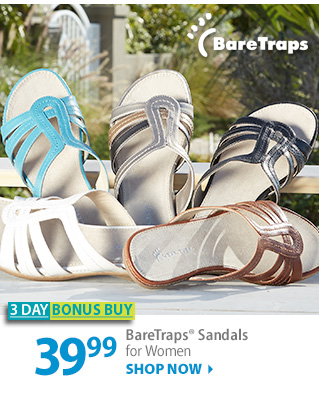 $39.99 Baretraps Sandals