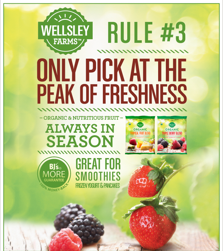 BJs Wholesale Club Save 3 on organic frozen fruit Milled