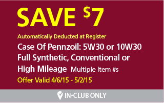 PENNZOIL BANNER
