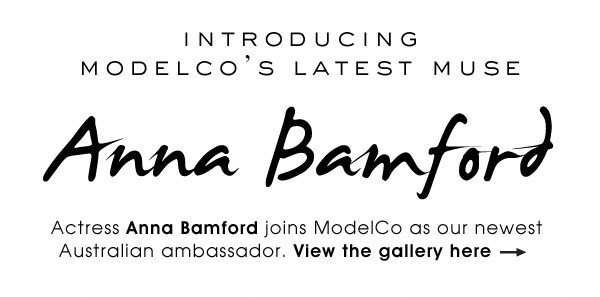 Introducing Anna Bamford for ModelCo