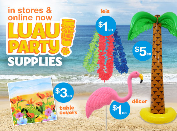 Dollar Tree You Bring the Hula  We'll Bring the Party Supplies!  Milled