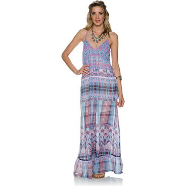 ONEILL X ANNA SUI CLOUD BURST MAXI DRESS