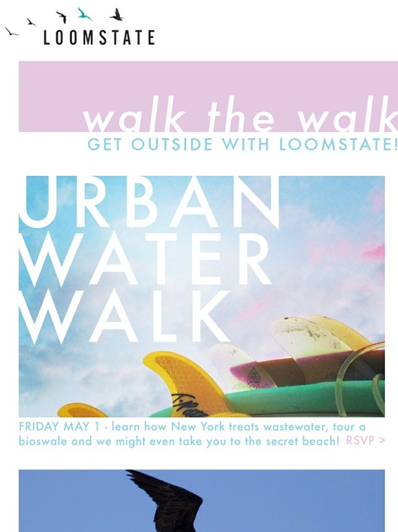 walk the walk | free spring classes in new york!