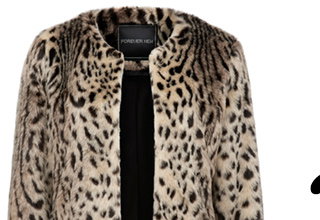 Rosemary Leopard Fur Jacket