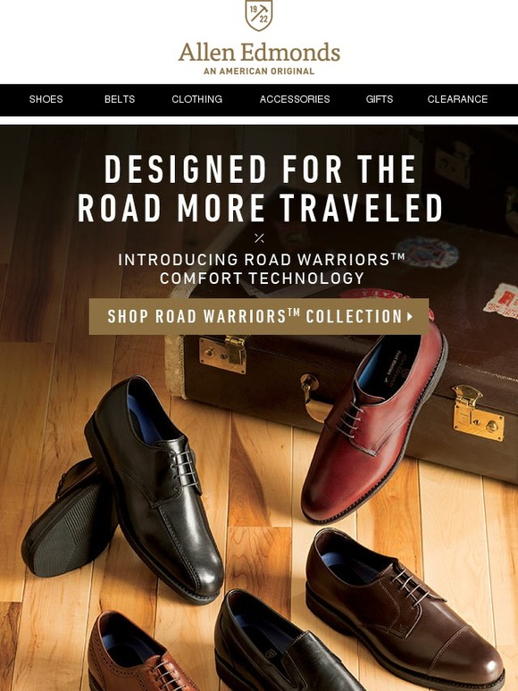 Allen Edmonds: Introducing Road Warrior Collection | Milled