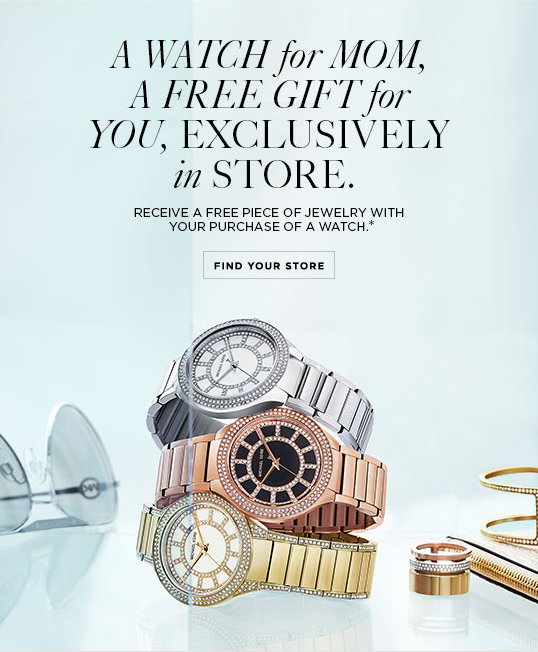michael kors free gift with purchase
