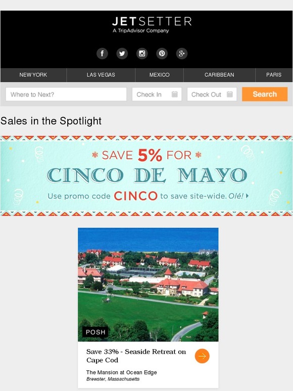 Gilt City Cinco de Mayo Savings! Promo Code Expires in Hours Milled